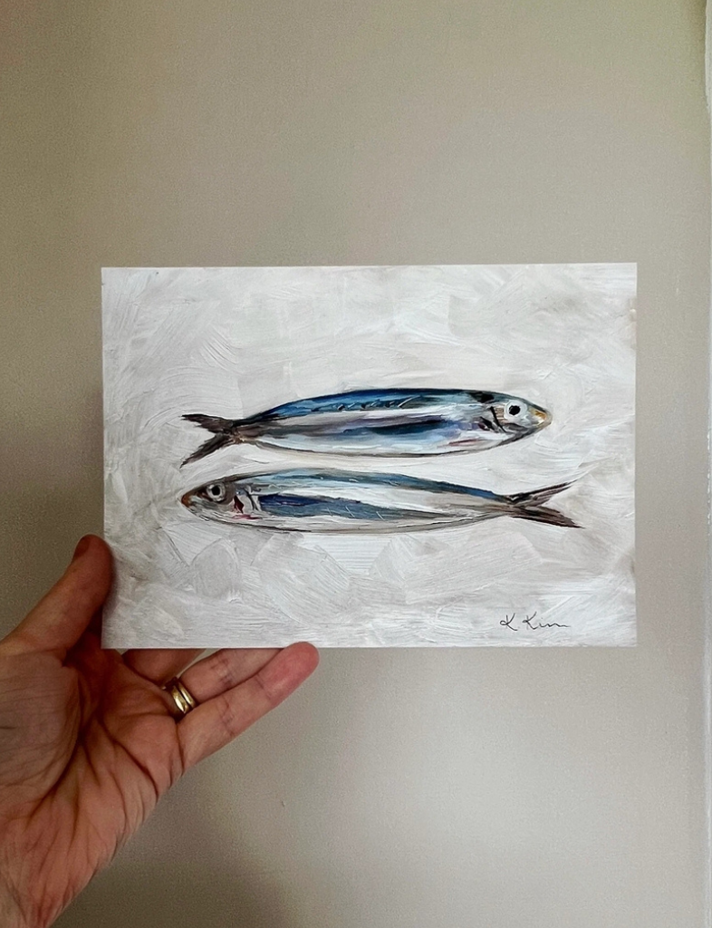 Sardines Ii Art Print