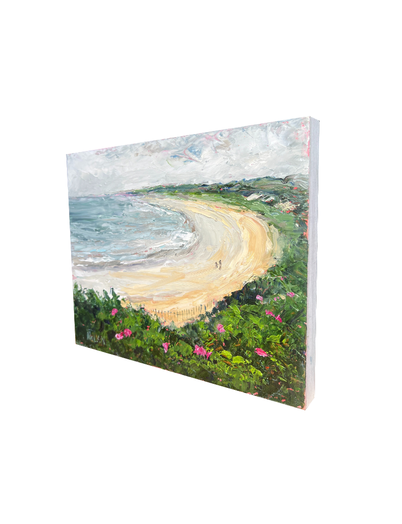 Corporation Beach Overlook Oil Painting