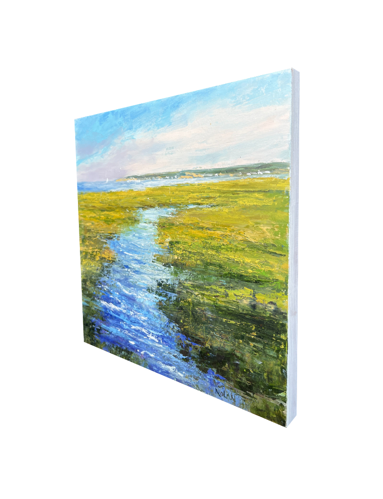 Marsh At High Tide Oil Painting