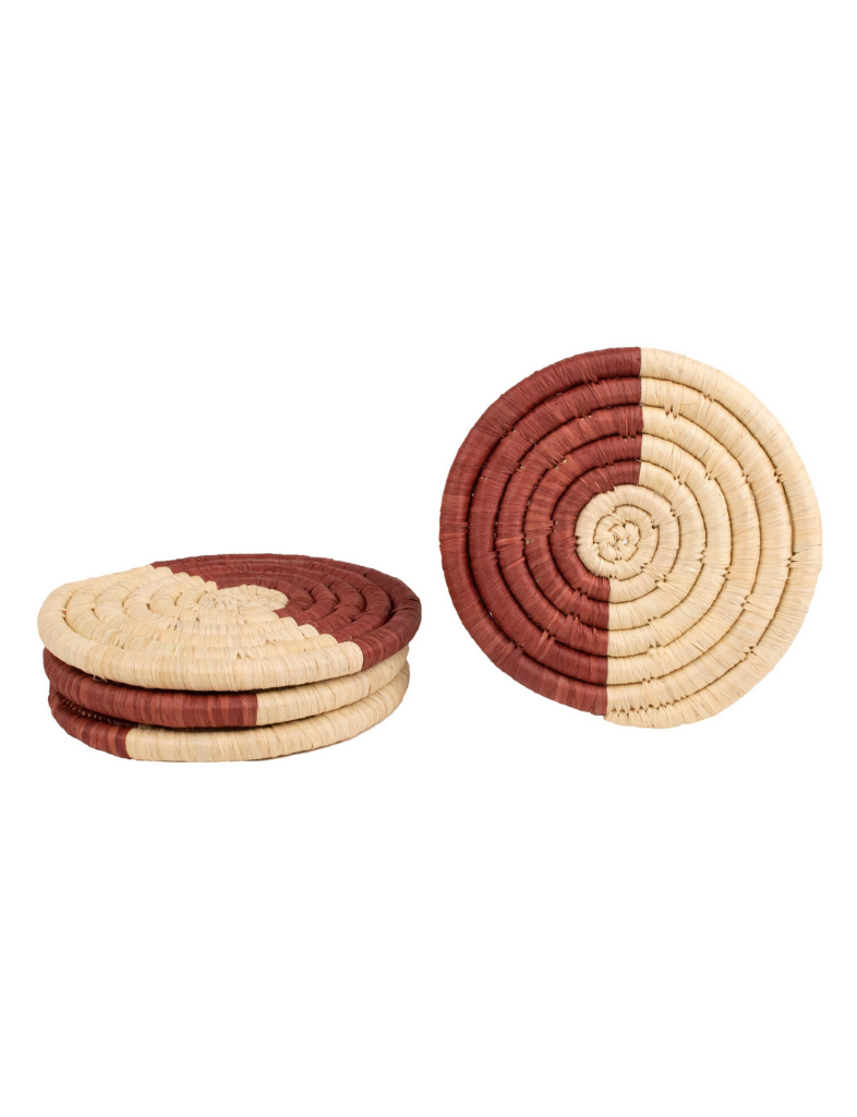 Currant Woven Coaster