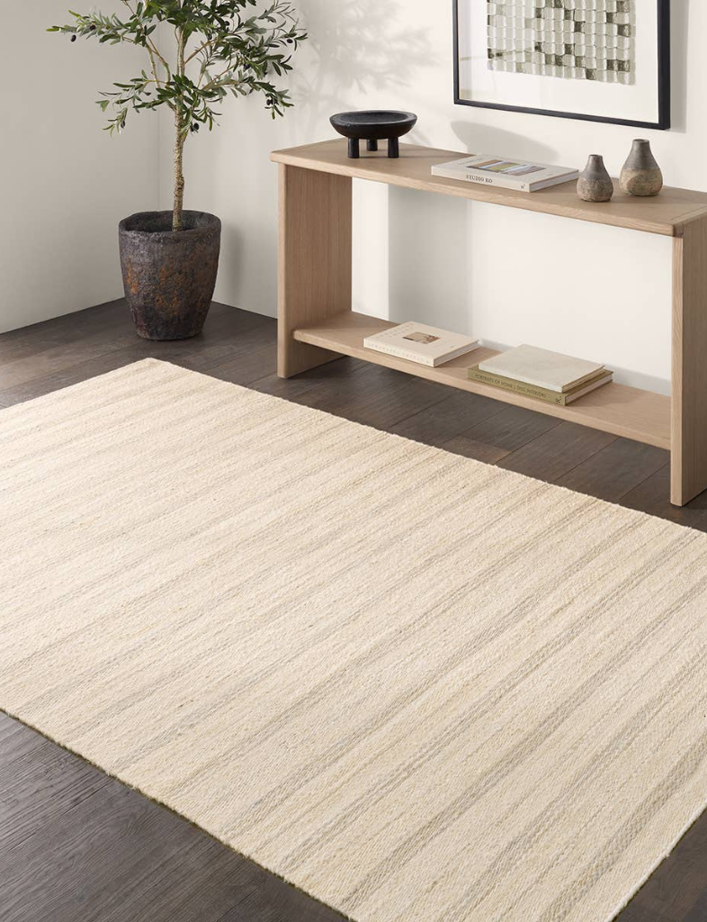 Luna Stripe Jute Rug